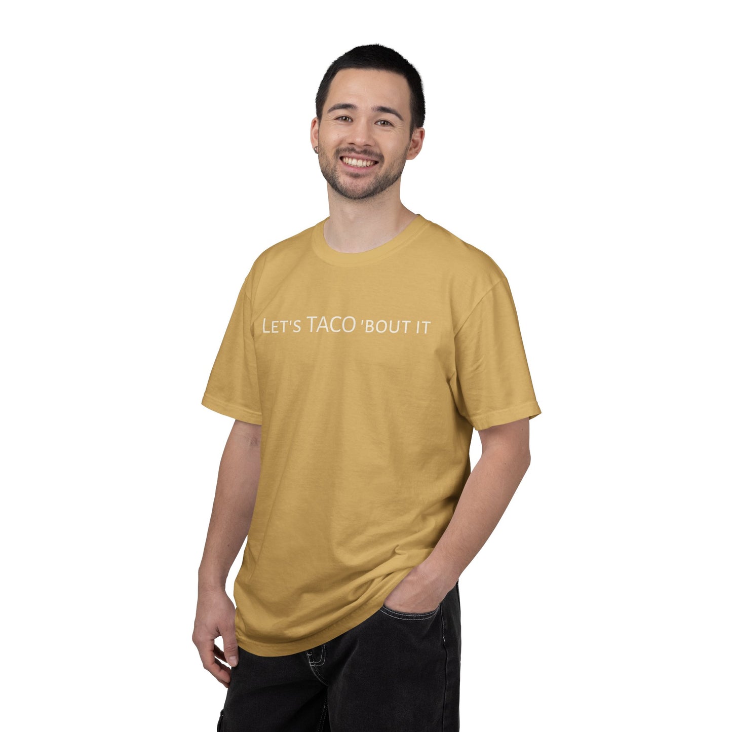 Let’s Taco ’Bout It Tee | Casual Graphic T-Shirt | SOBRX