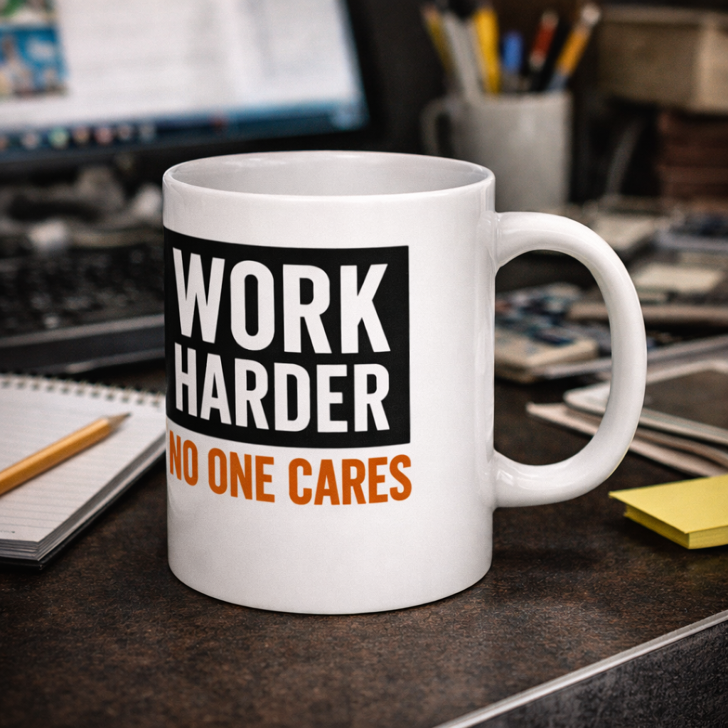 WORK HARDER